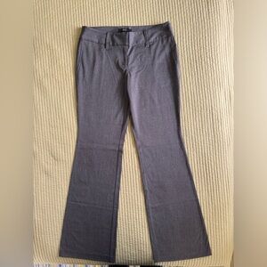 Body by‎ Victoria gray trousers pants slightly flared business office women 8